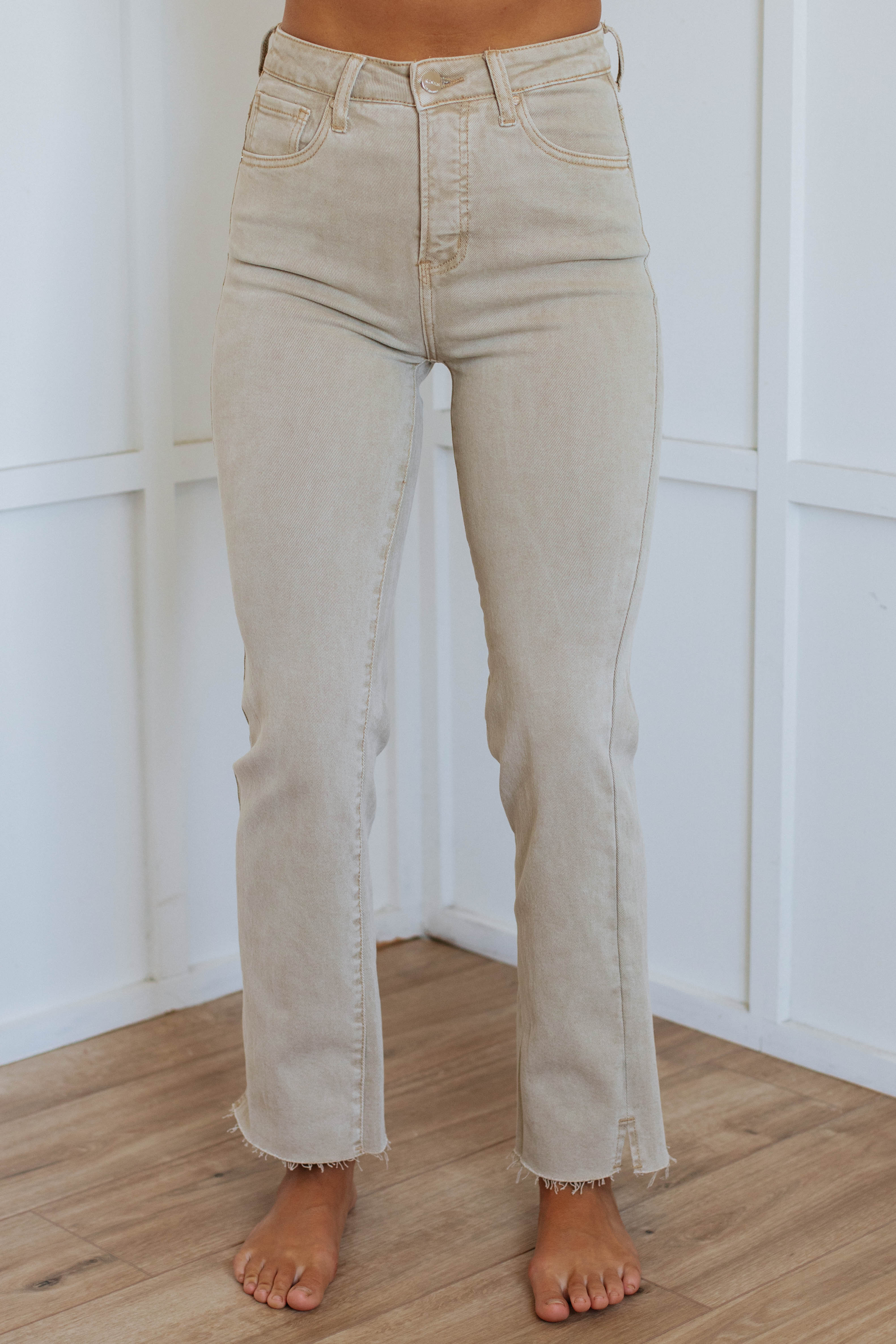 Nayla Risen Jeans for Women - High Waist Stretch Denim Pants with Comfortable Sand Wash Finish | Perfect for Casual Wear, Office Outfits & Weekend Style