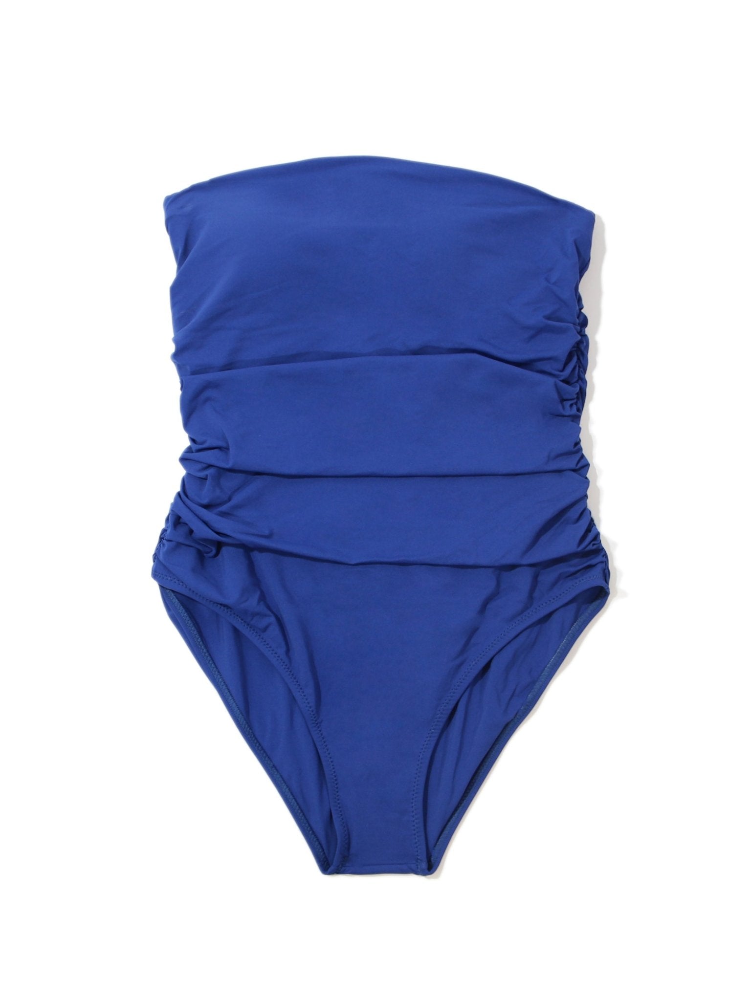 Women's Bandeau One Piece Swimsuit - Sexy Monokini Bathing Suit with Adjustable Straps & High Waist for Beach, Pool, Vacation & Summer Swimwear