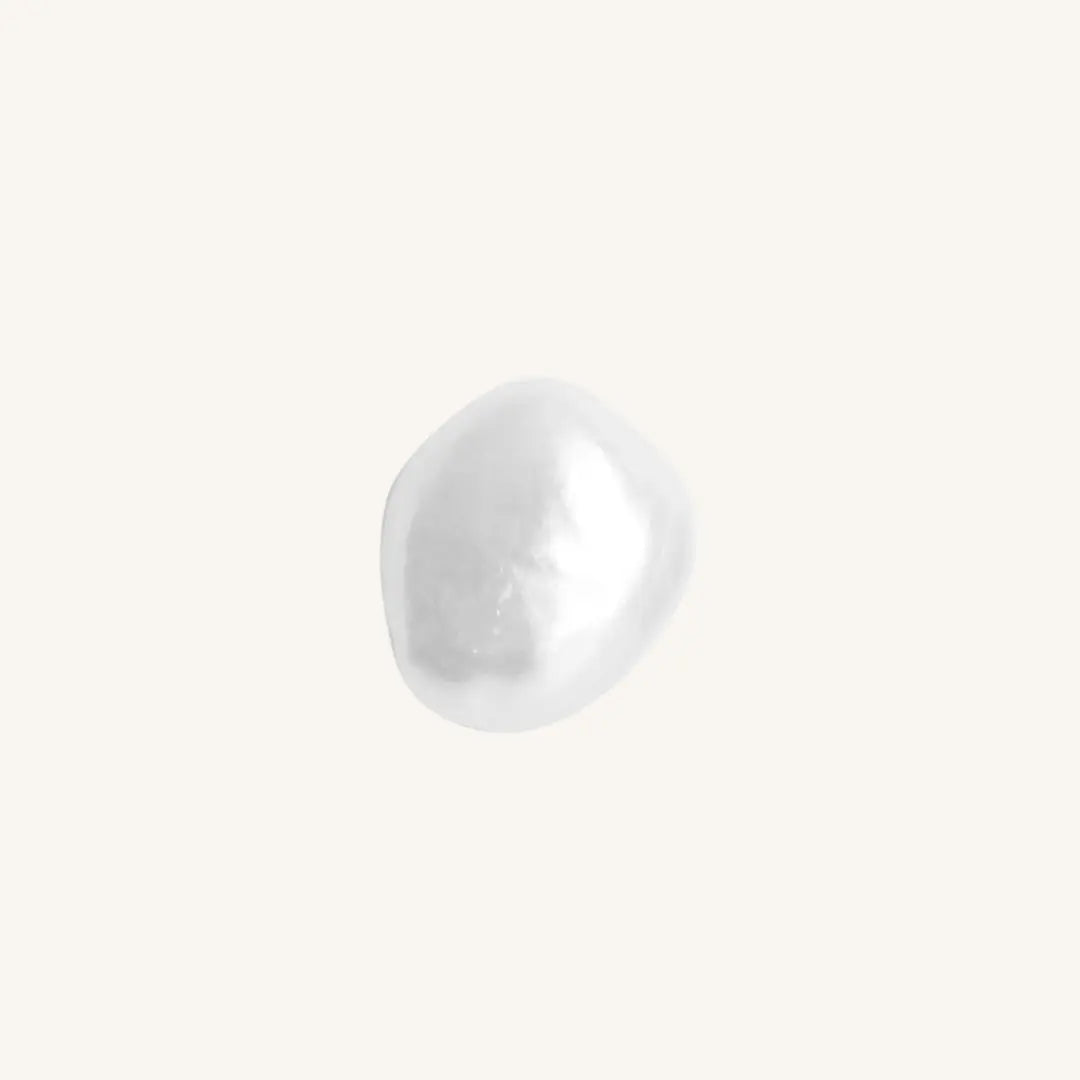 Keshi Pearl Stud Earrings - Natural Stone of Potential & Growth | Perfect for Everyday Wear, Gifts & Special Occasions