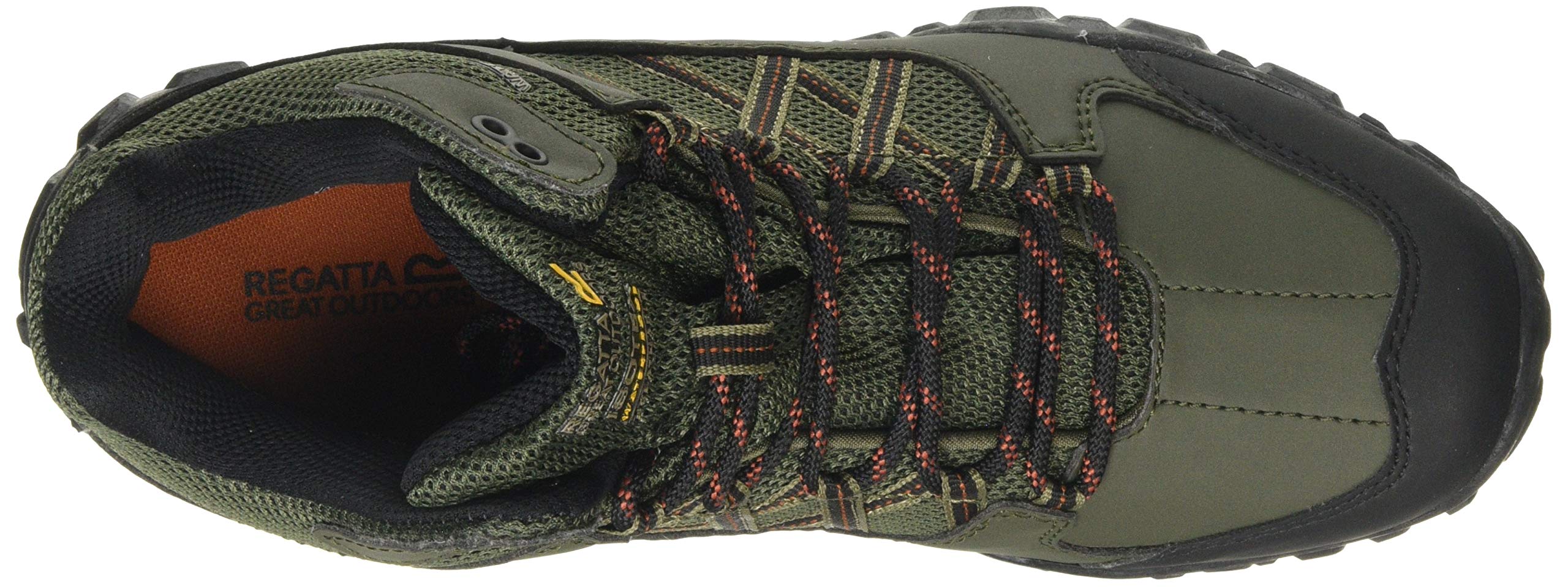 Regatta Men's Edgepoint Mid WP Waterproof Hiking Boots - Lightweight & Durable for Outdoor Trekking, Camping & Trail Adventures