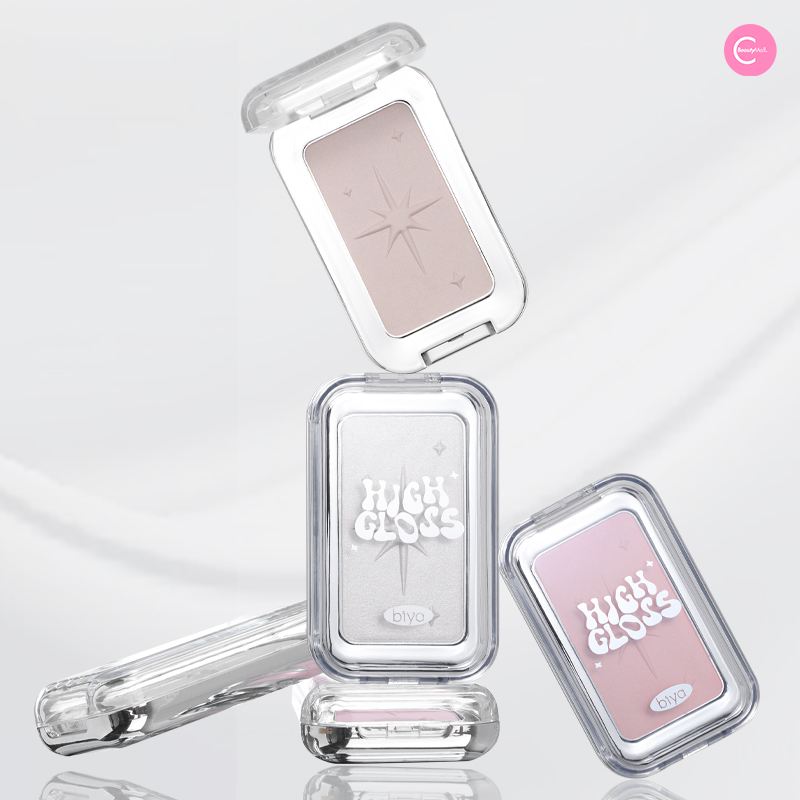Biya Heartbeat Sniper 3D Highlighting Powder - Long-Lasting Shimmer & Glow for Face & Body - Perfect for Contouring, Highlighting & Special Occasion Makeup