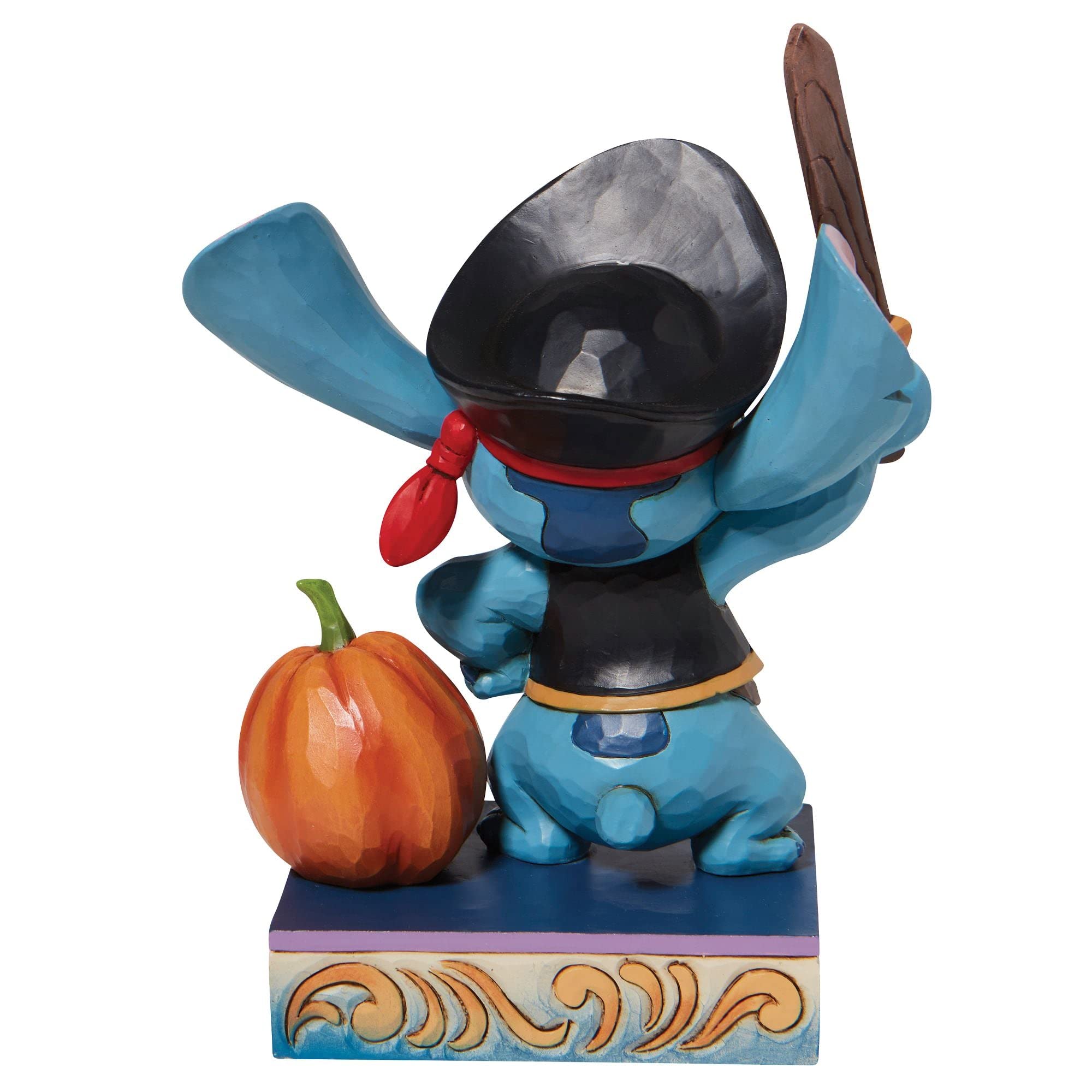 Enesco Disney Traditions Pirate Stitch Collectible Figurine 6008987 - Perfect for Disney Fans, Home Decor, and Gift Giving