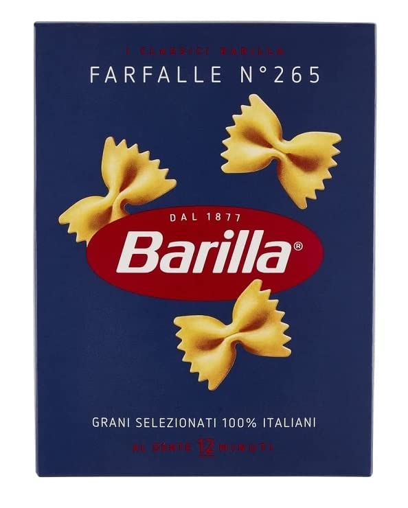 Barilla Italian Pasta Variety Pack - 10 x 500g Pasta + 400g Italian Gourmet Tomato Sauce | Authentic Italian Meal Kit for Family Dinners & Gourmet Cooking