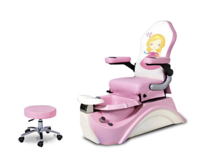 Pink Sleeping Beauty Kids Pedicure Spa Kit - At-Home Nail Care Set for Girls, Perfect for Birthday Gifts & Princess-Themed Parties
