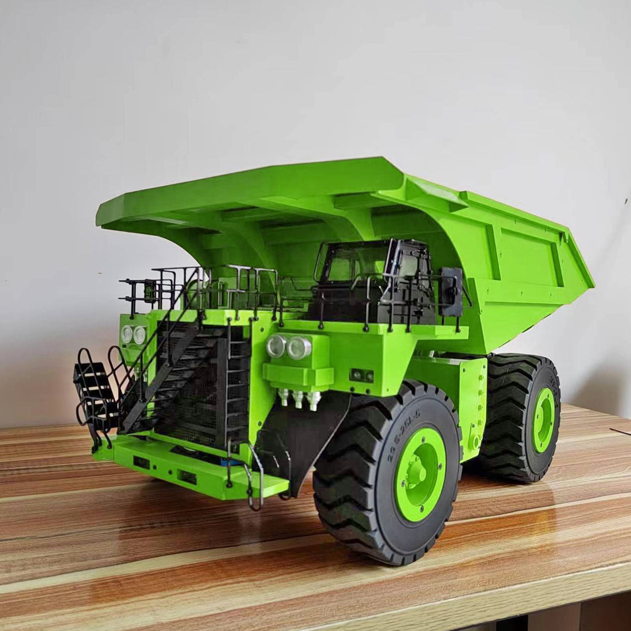 1/20 Scale Metal RC Hydraulic Mining Dump Truck - Remote Control Construction Vehicle with Flysky FS-i6X Radio - Perfect for Collectors, Construction Enthusiasts & RC Hobbyists - Great for Display, Play & Construction-Themed Events