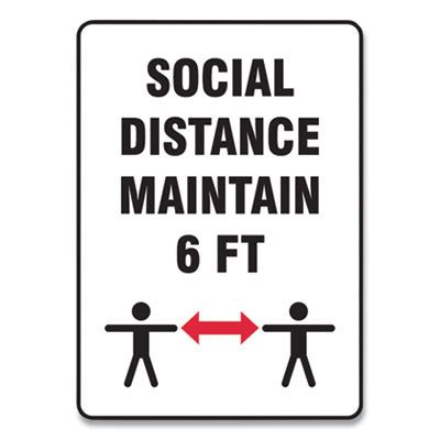 Accuform® Social Distance Signs - 10