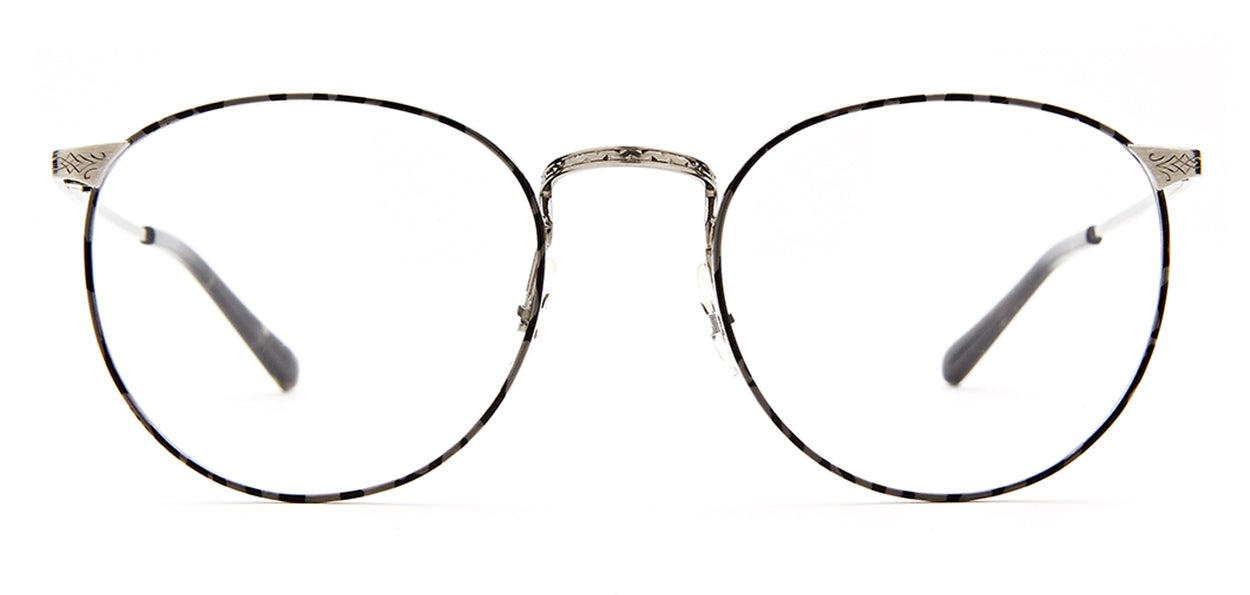 Brower RX | Antique Silver Eyeglasses - Vintage Style Reading Glasses for Women & Men - Perfect for Reading, Fashion Accessories, and Costume Parties