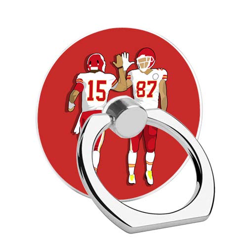 Stylish Personalized 'Give Me Five' Finger Ring Stand - 360° Rotating Phone Holder & Kickstand for iPhone & All Smartphones | Perfect for Girls, Boys, Work, Travel & Hands-Free Viewing