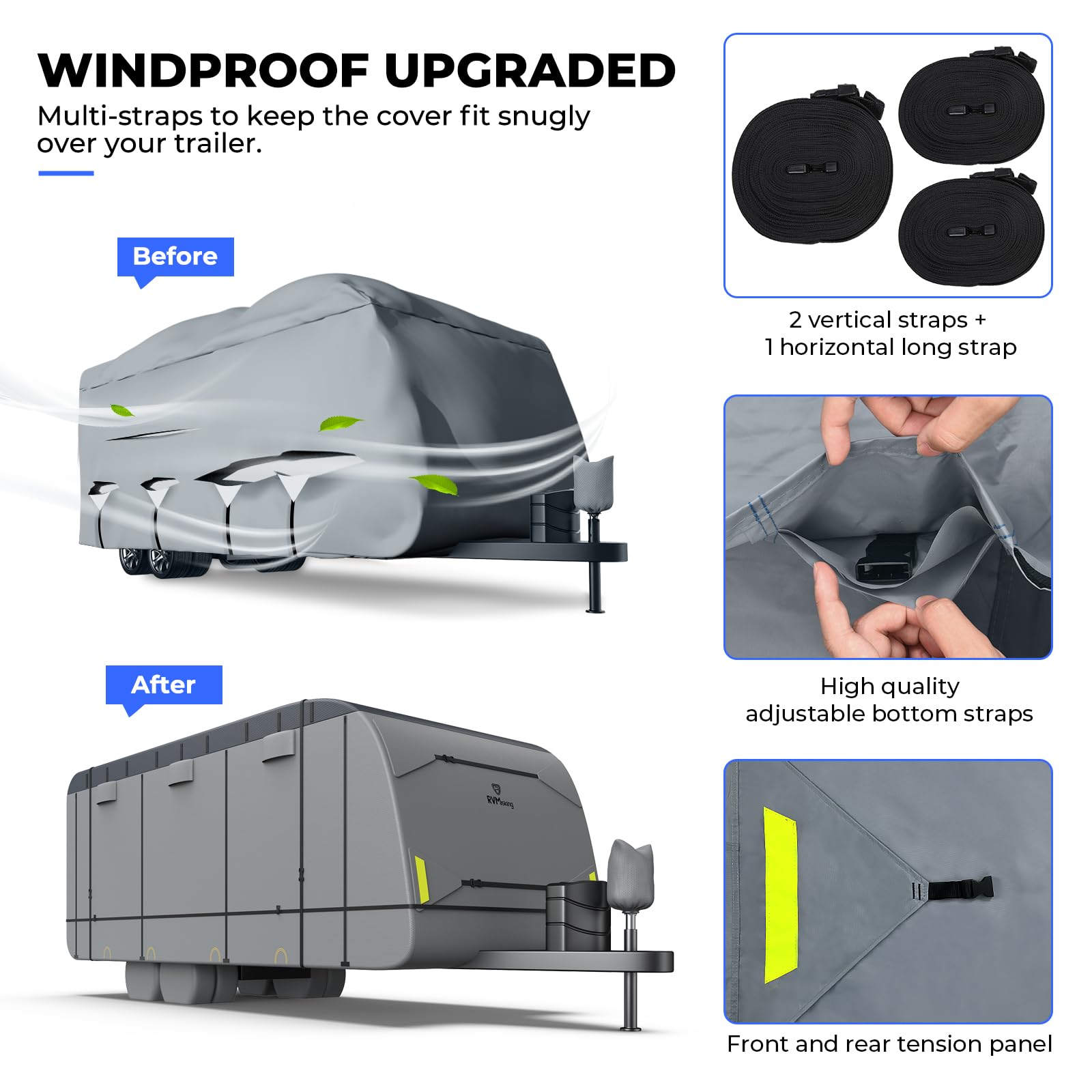 Waterproof RV Cover 24'1