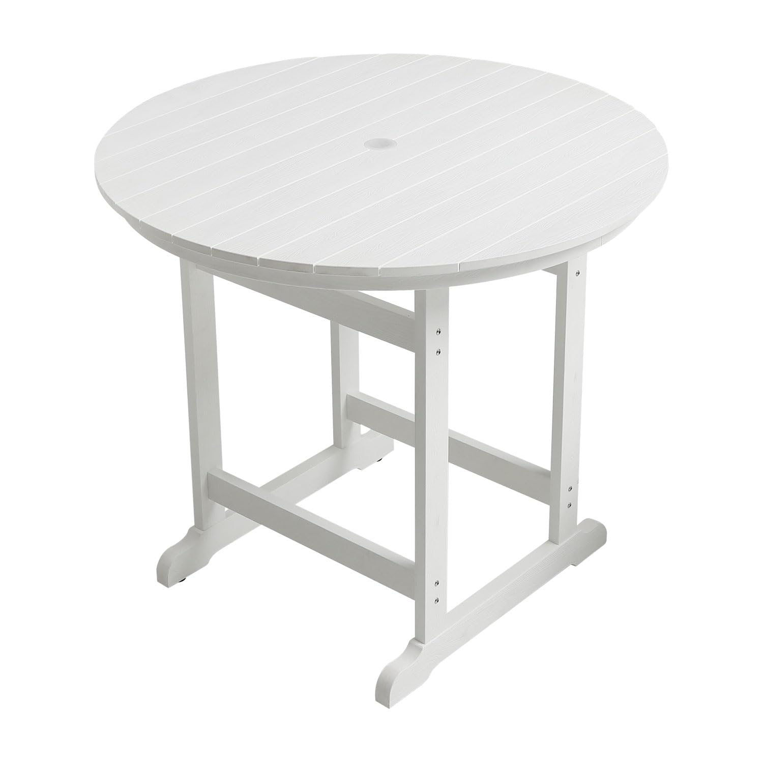 JUSTONE Outdoor Bar Table - 36 Inch Bar Height Patio Table with 1.95