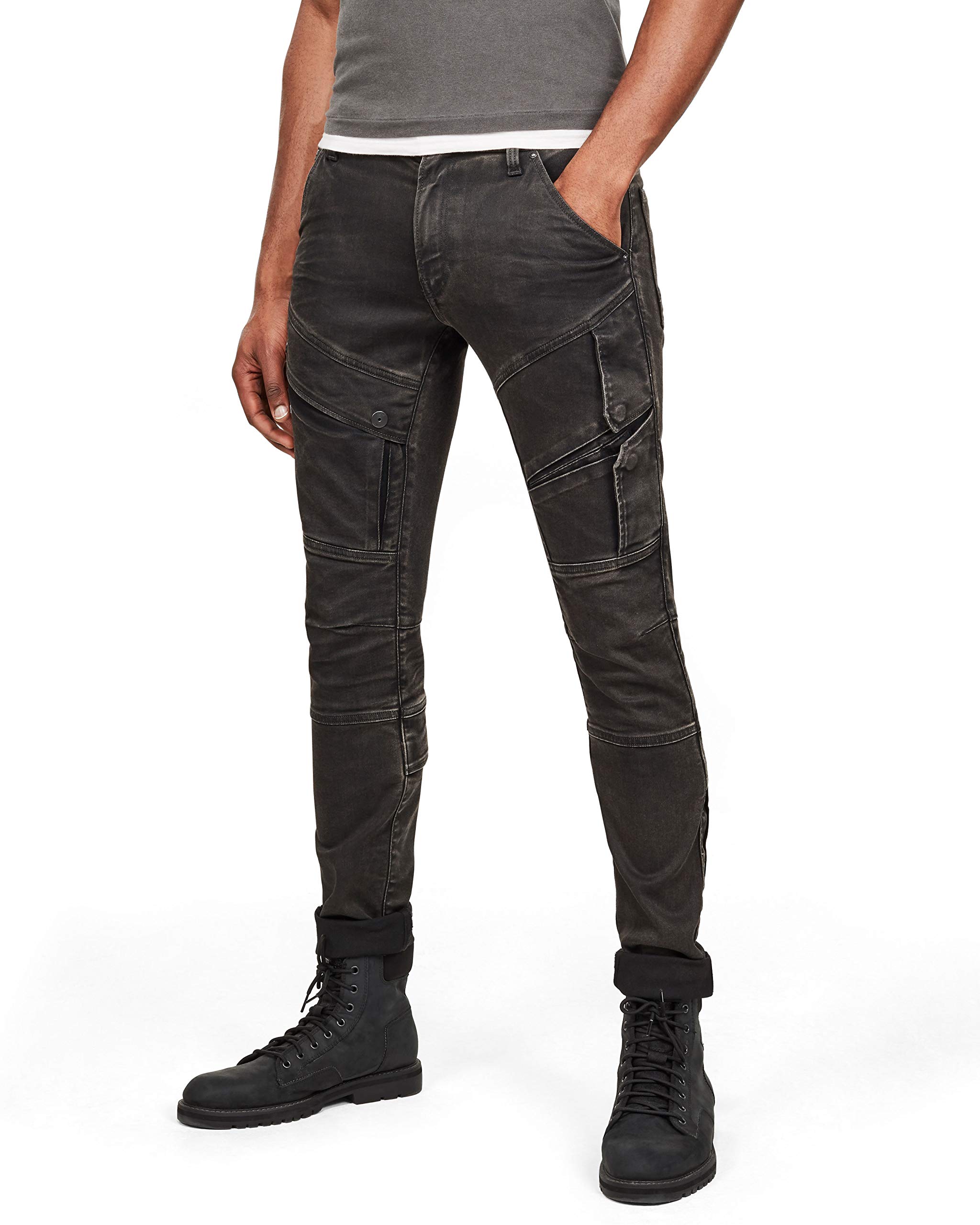 G-STAR RAW Men's Airblaze 3D Skinny Fit Jeans - Stretch Denim Pants for Slim Look | Casual Wear & Night Out Outfits