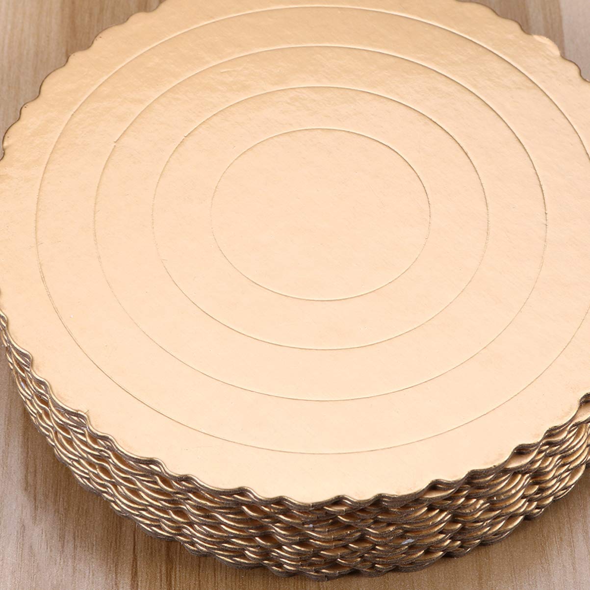 20pcs Cabilock Cake Drum Boards - Round Cardboard Mini Cake Base for Cupcakes & Desserts | Perfect for Birthday Parties, Weddings & Baking Decorations