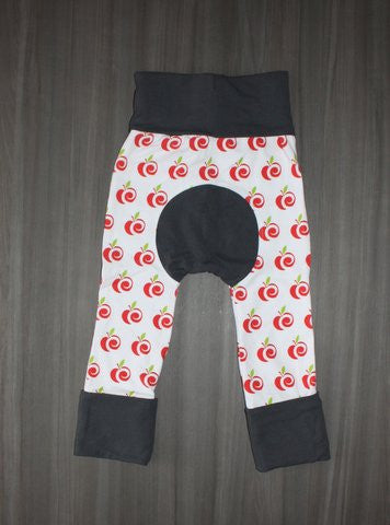 Organic Cotton Grow With Me Baby Pants - Adjustable Waistband for 0-24 Months | Soft & Breathable Cloth Diaper Cover | Perfect for Playtime, Daycare & Outdoor Adventures