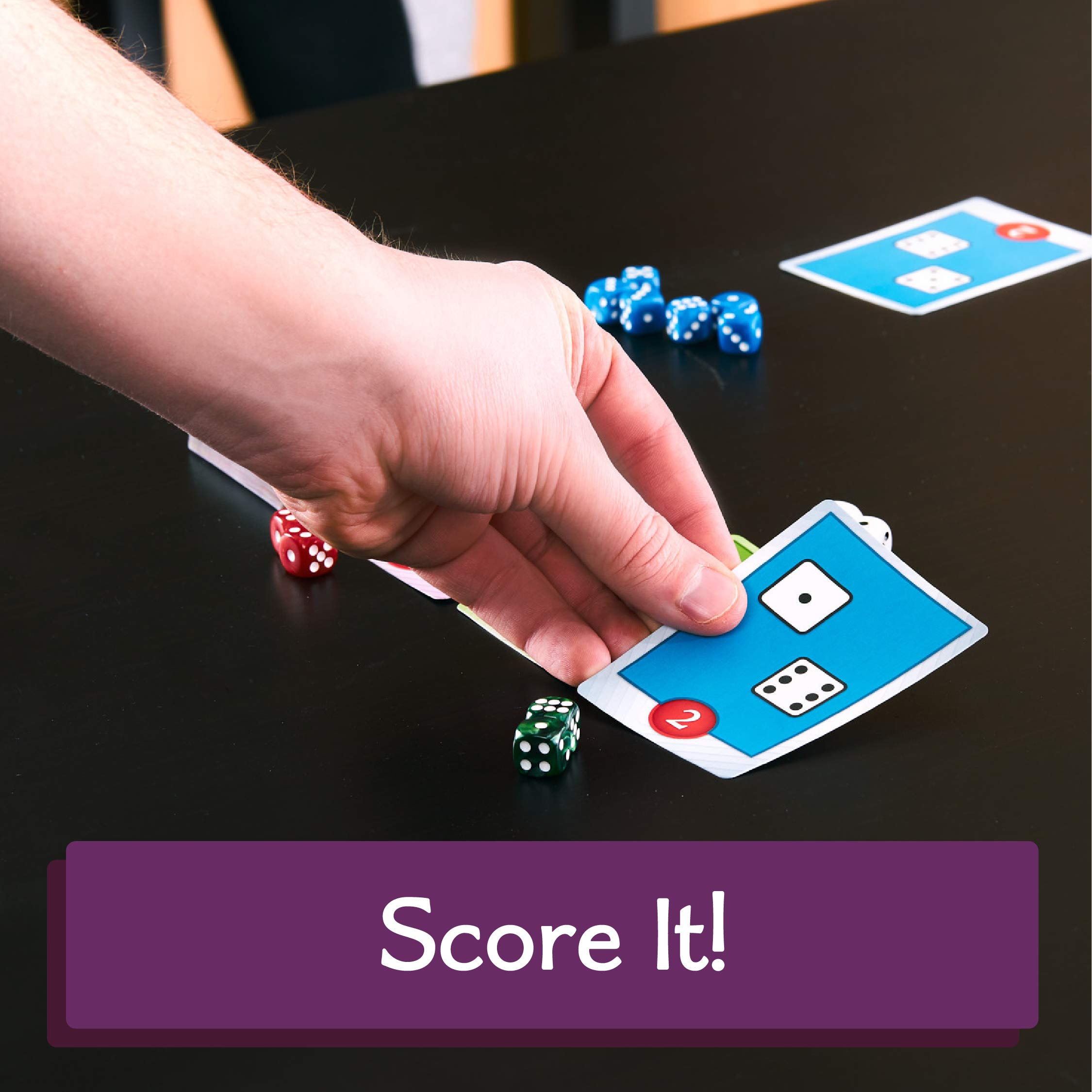 Calliope Games Roll For It! - Purple Edition | Fun Family Board Game for Kids & Adults | Perfect for Game Nights & Parties