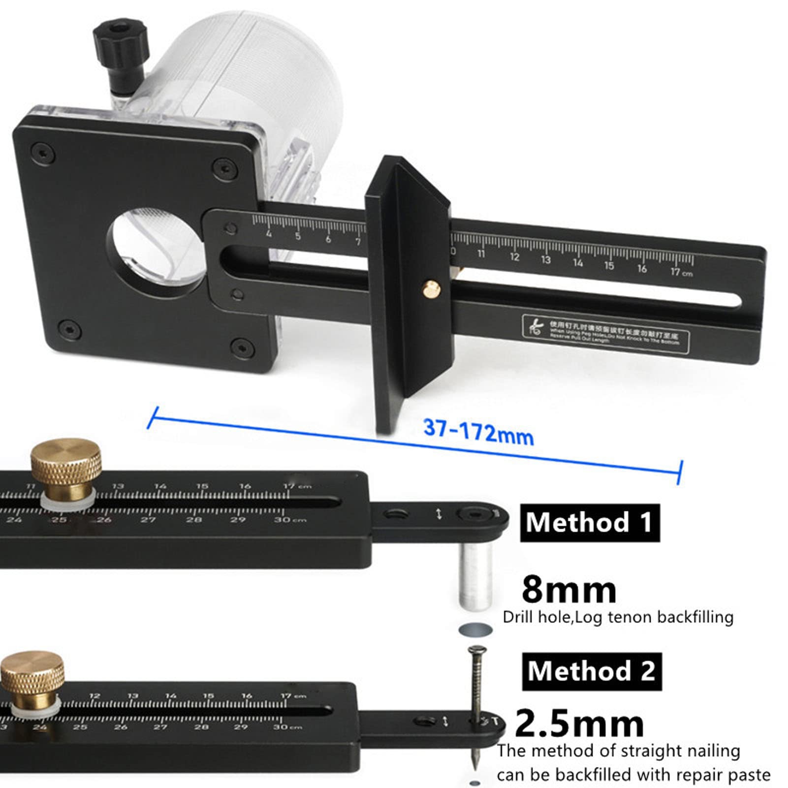 **65mm Compact Wood Router Hand Trimmer - Precision Joiner & Cutting Tool for Woodworking, DIY Projects, and Carpentry | Perfect for Edging, Grooving, and Trimming**