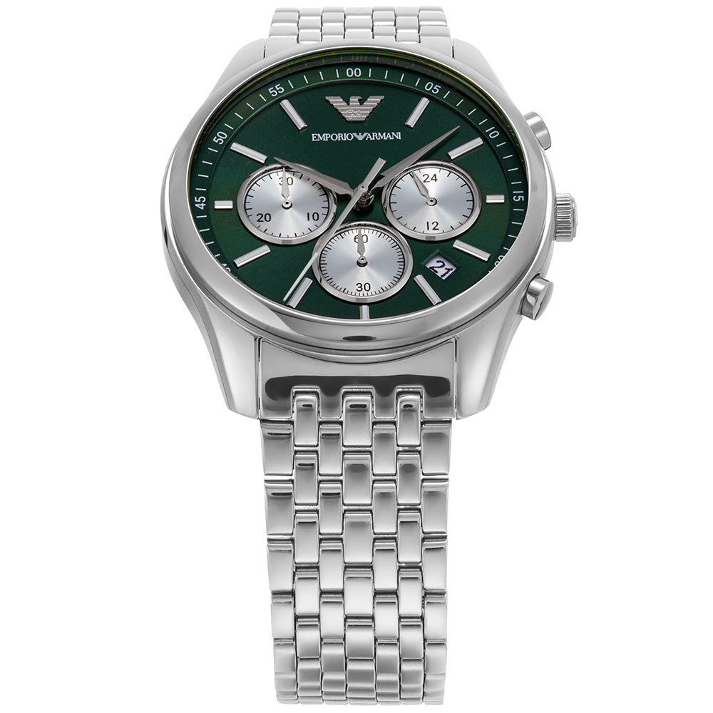Emporio Armani AR11581 Men's Stainless Steel Chronograph Watch - Perfect for Business, Casual & Formal Occasions