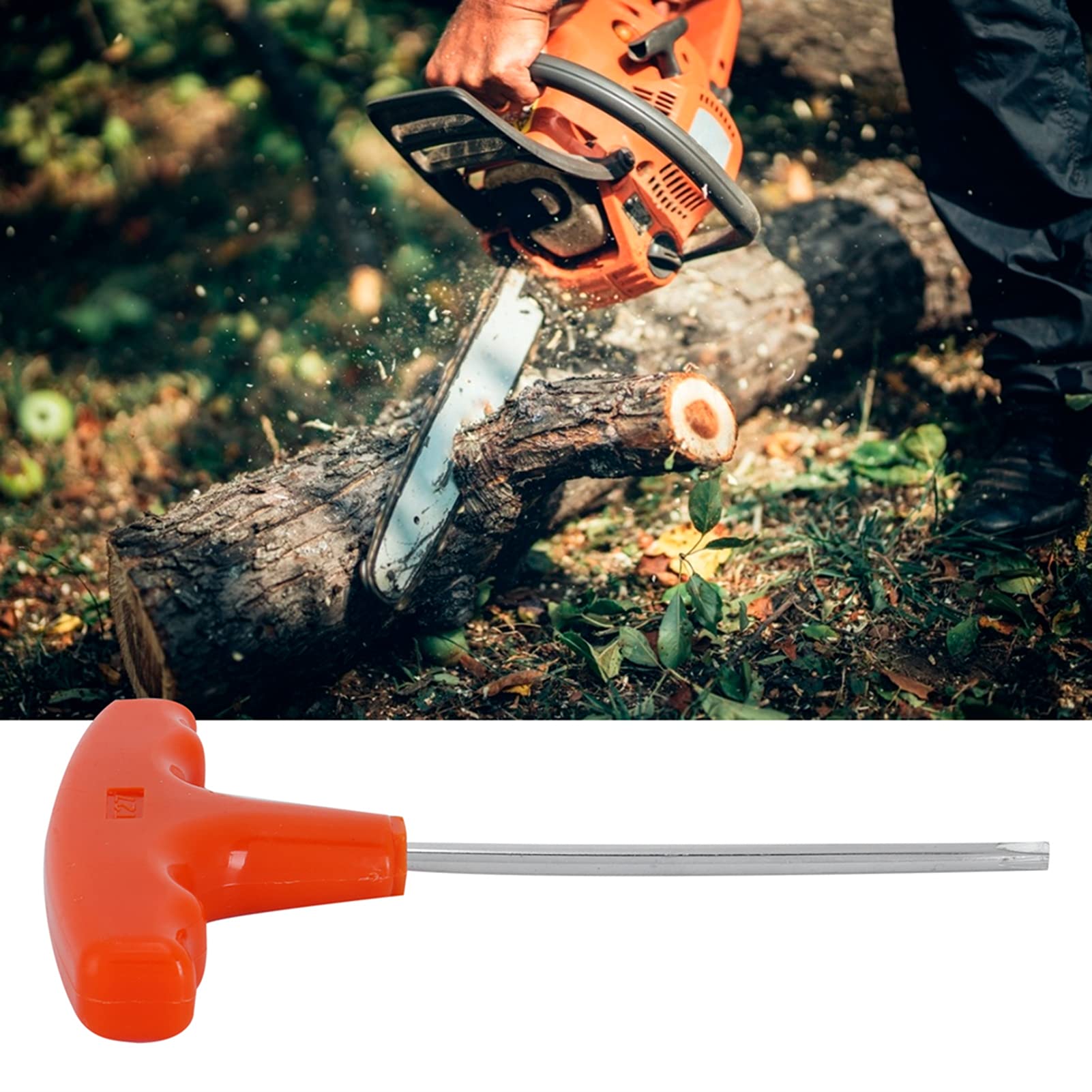 Premium T27 Garden Screwdriver with Ergonomic T-Shaped Handle - Durable Iron & Plastic Construction for Gardening Tools - Perfect for Outdoor Maintenance, DIY Projects, and Home Improvement Tasks