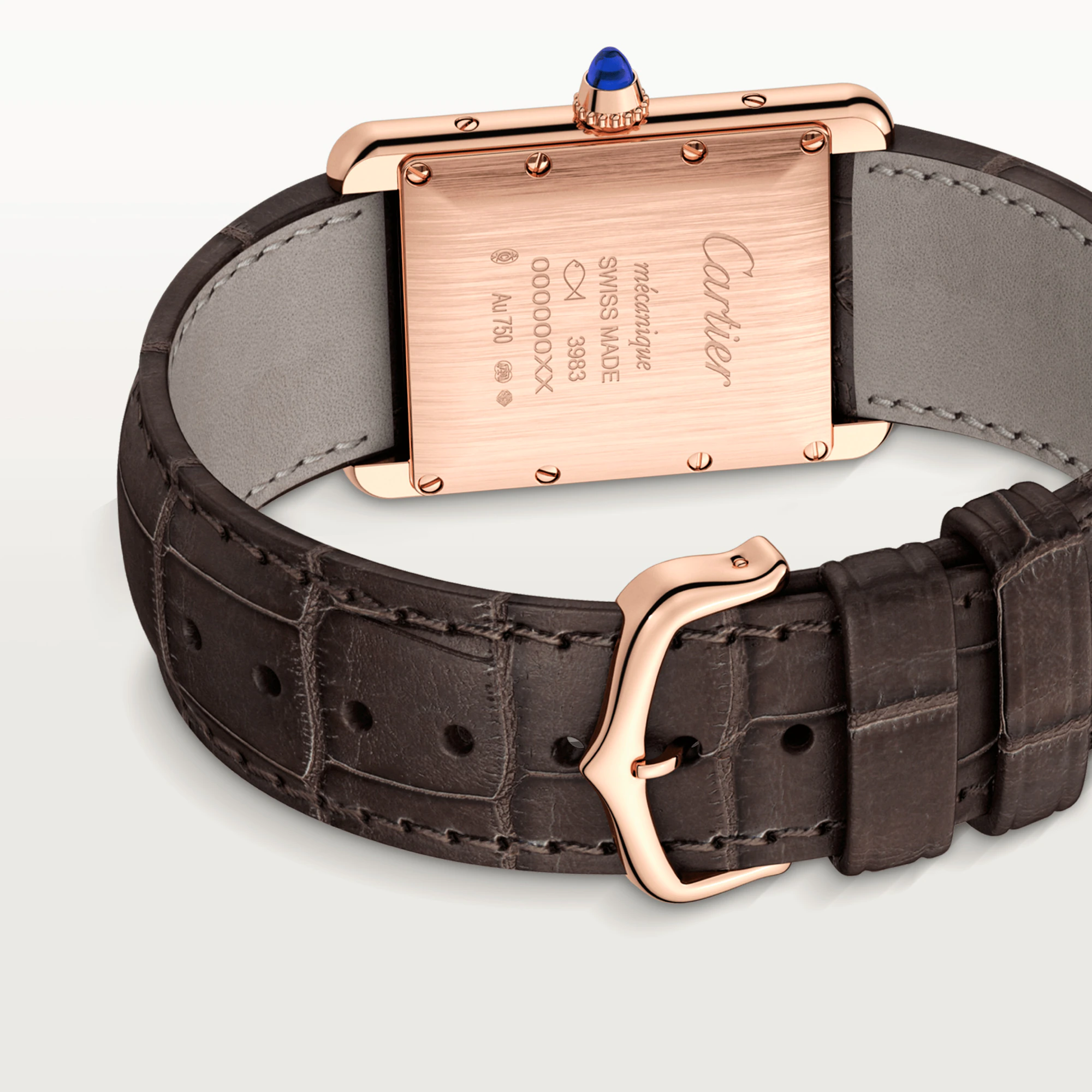 Cartier Tank Louis 18K Rose Gold Luxury Watch for Men - Elegant Dress Watch for Formal Events & Business Occasions