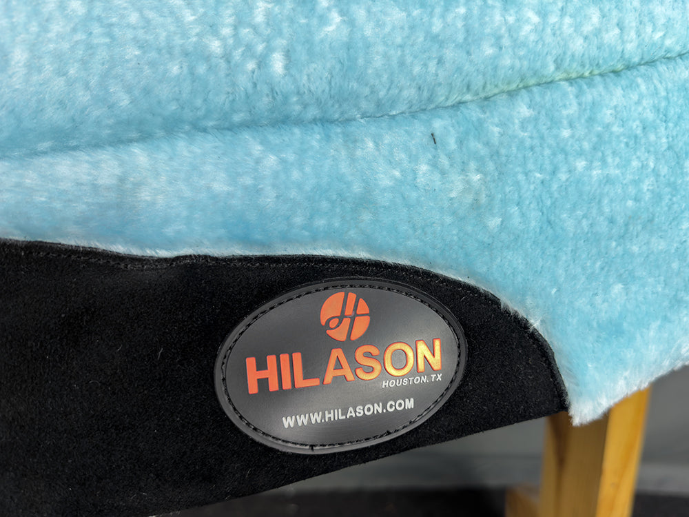 32X36 HILASON Western Endurance All-Purpose Fleece Saddle Pad for Horses - Comfortable & Durable Riding Pad for Trail, Ranch & Training Use