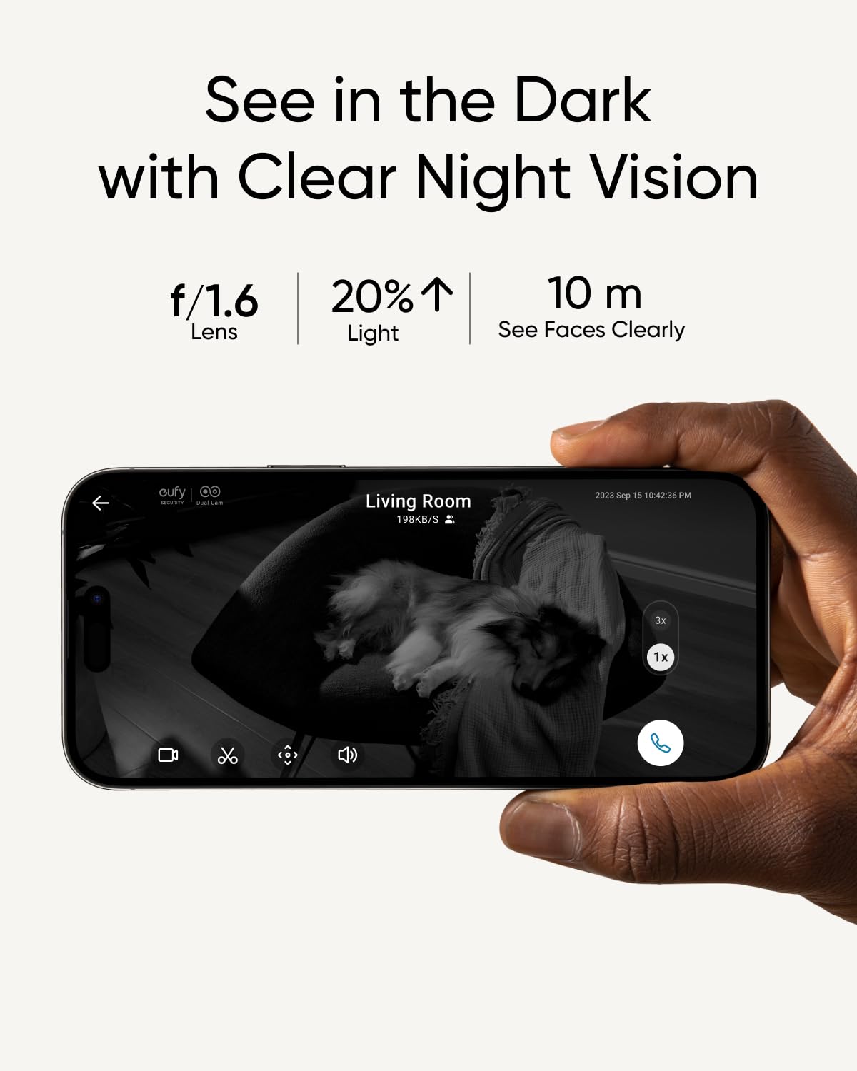 eufy Security Indoor Cam S350 - Dual 4K UHD Cameras with 8× Zoom & 360° PTZ | AI Human/Pet Detection | Wi-Fi 6 | Ideal for Baby Monitoring, Pet Watching & Home Security | Perfect for Nursery, Living Room & Office Surveillance (Renewed)