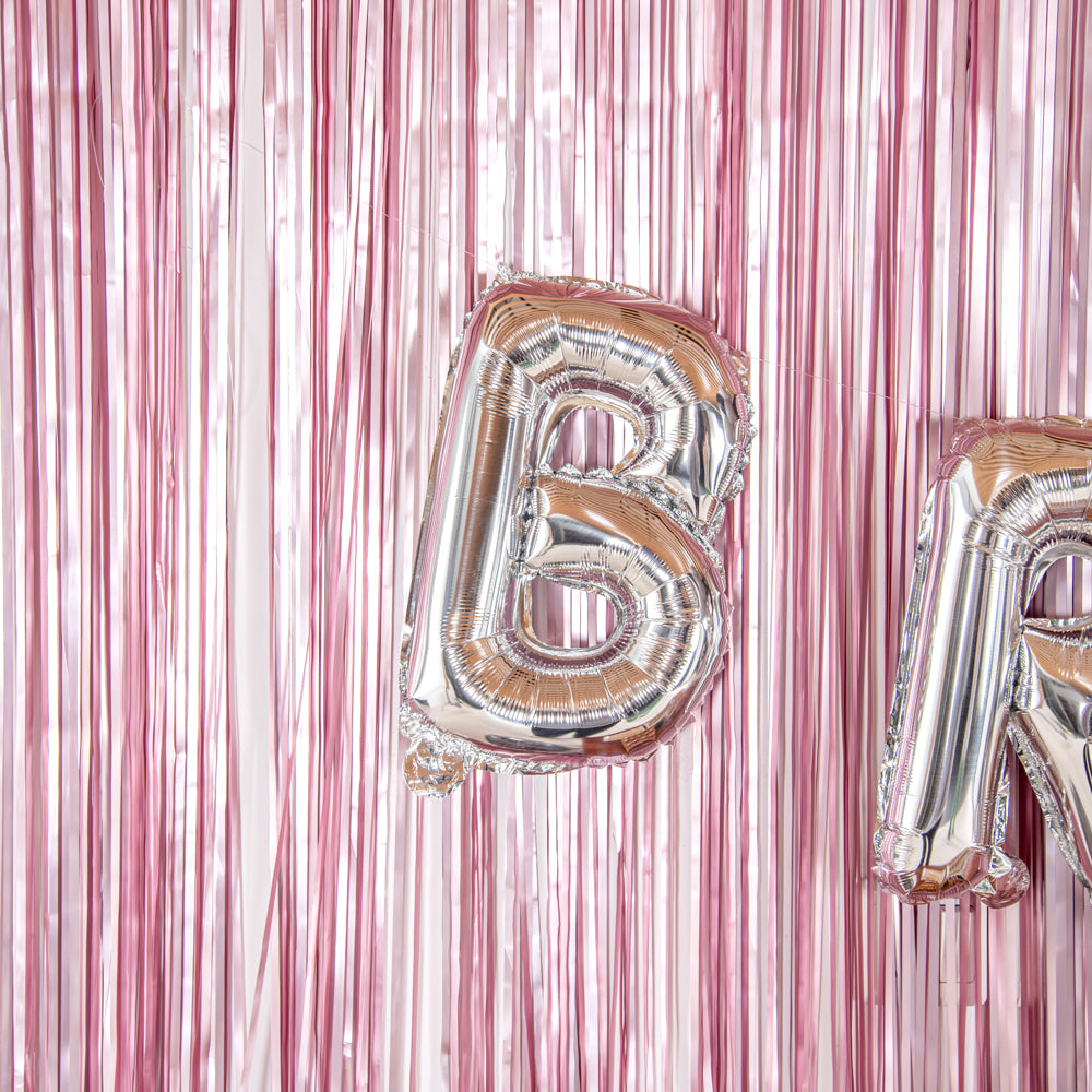 Balloonify Silver Mylar Letter B Balloon - 16 Inch Large Foil Alphabet Balloon for Birthday Parties, Baby Showers & Decorations (1 Count)