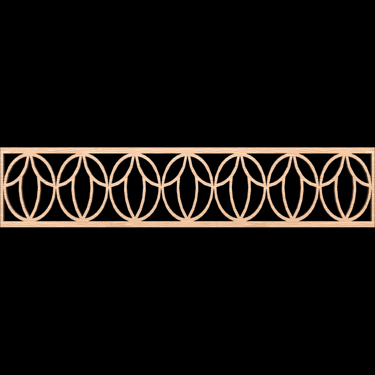 Shoshoni Fretwork Moulding - Handcrafted Wooden Wall Decor for Home & Office - Perfect for Living Room, Bedroom, and Office Decorations