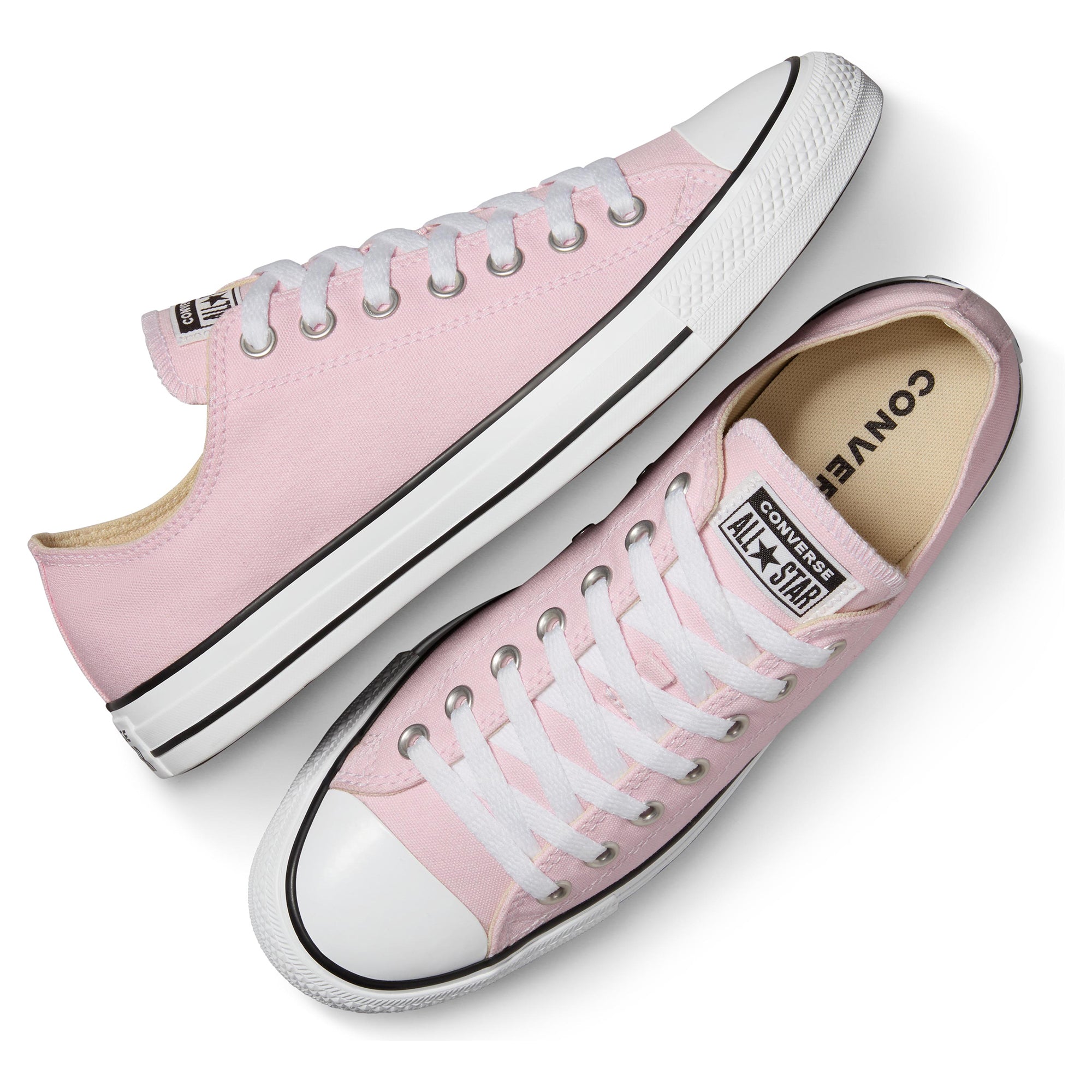 Chuck Taylor All Star Seasonal Low Top Women's Sneakers - Comfortable Casual Shoes for Everyday Wear, Walking, and Street Style Fashion