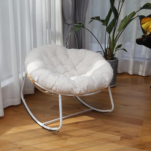 Beige & White