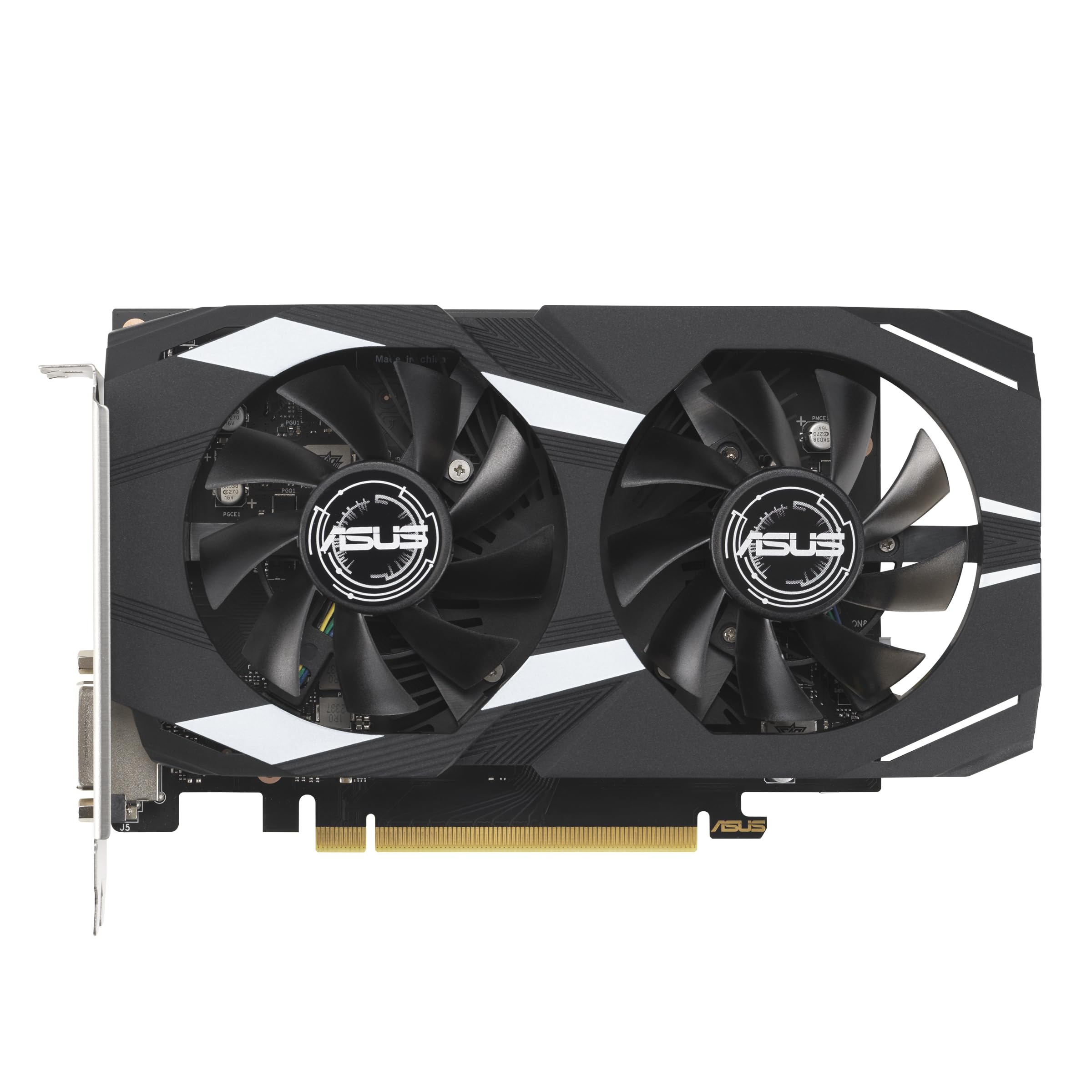 ASUS Dual NVIDIA GeForce RTX 3050 6GB OC Edition Gaming Graphics Card - PCIe 4.0, 6GB GDDR6, HDMI 2.1, DisplayPort 1.4a, 2-Slot Design | Axial-Tech Fans, 0dB Tech | Perfect for 1080p Gaming, Streaming & Content Creation