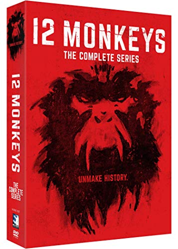 12 Monkeys Complete Series DVD Box Set | Sci-Fi Thriller TV Show | Perfect for Binge-Watching & Collector's Gift