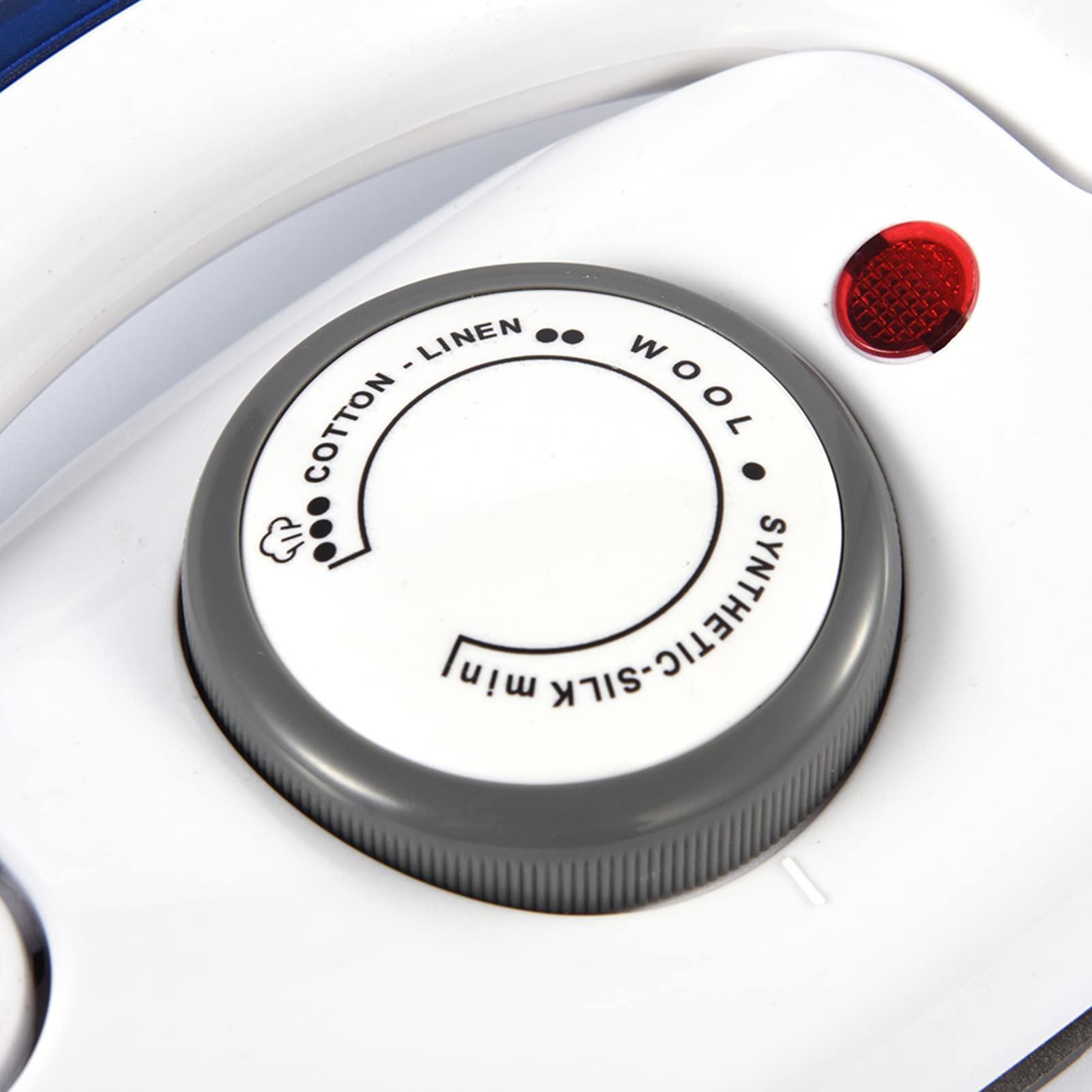 Zerodis Mini Iron - Portable Heat Press Iron Machine with Adjustable Temperature Control, Fast Heating, Lightweight & Easy to Handle - Perfect for Travel, DIY Clothes, Home Use & Small Fabric Projects
