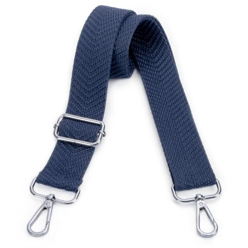 Blue silver buckle