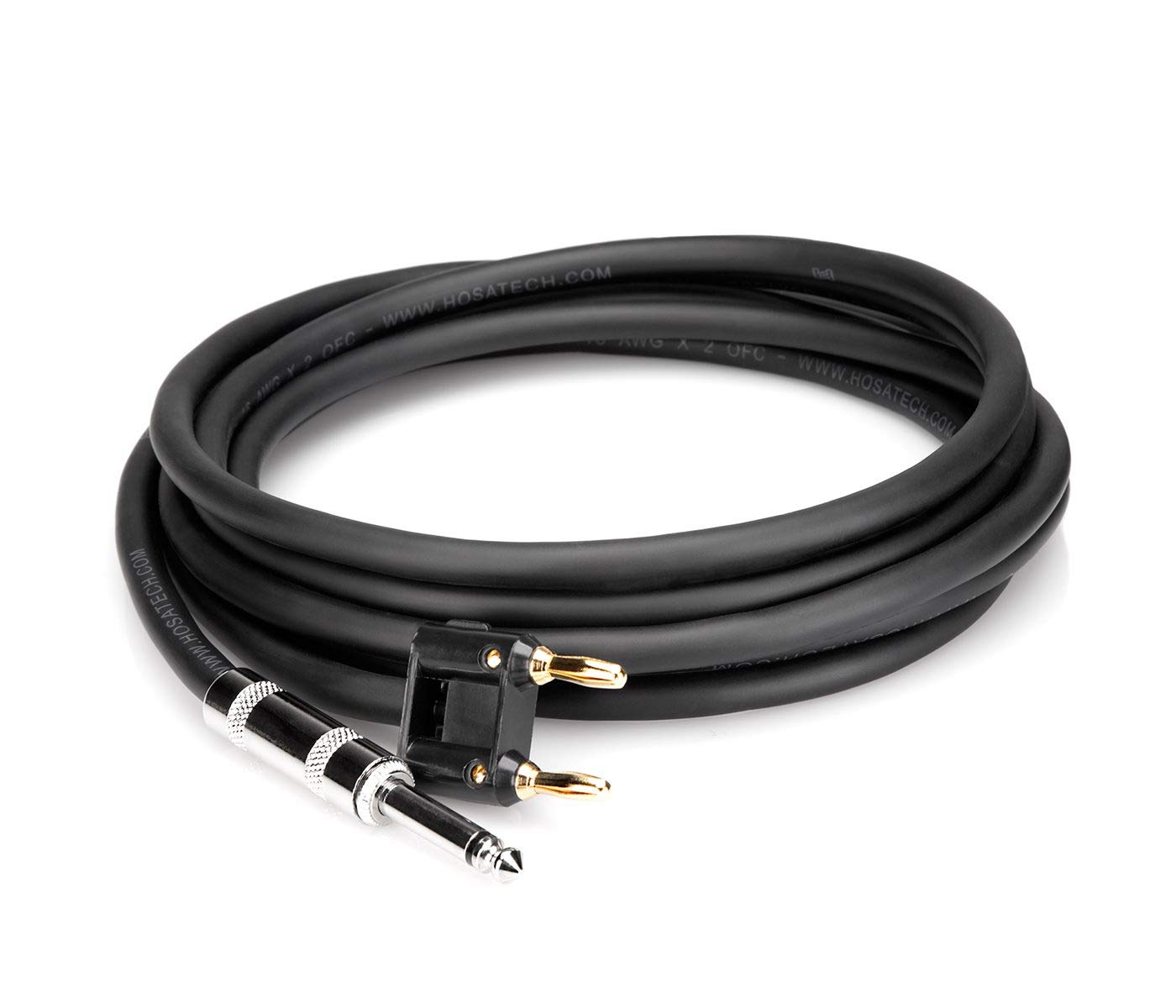 Hosa SKJ-603BN 3 ft Speaker Cable - 1/4