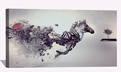 Abstract Zebra Migration