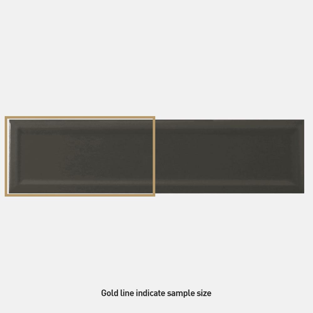 Dark Grey Metro Subway Tile 68x280 - Matte Ceramic Wall Tile for Kitchen Backsplash, Bathroom & Shower Renovation