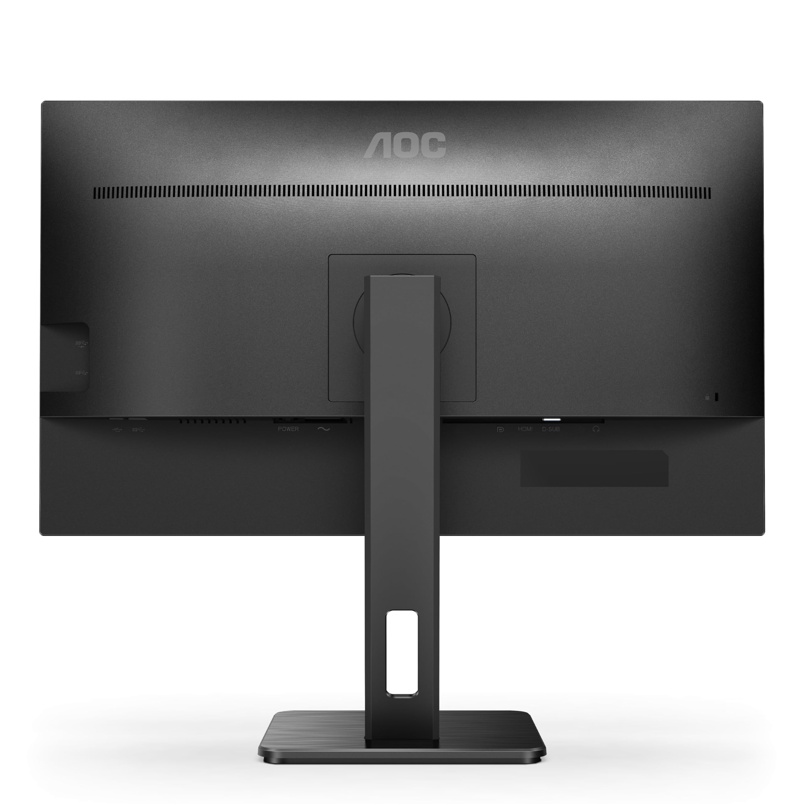 AOC U27P2CA 27-Inch UHD USB-C Docking Monitor with Height Adjustment (3840x2160, 60Hz, HDMI, DisplayPort, USB Hub) - Perfect for Home Office, Gaming, and Professional Workstations