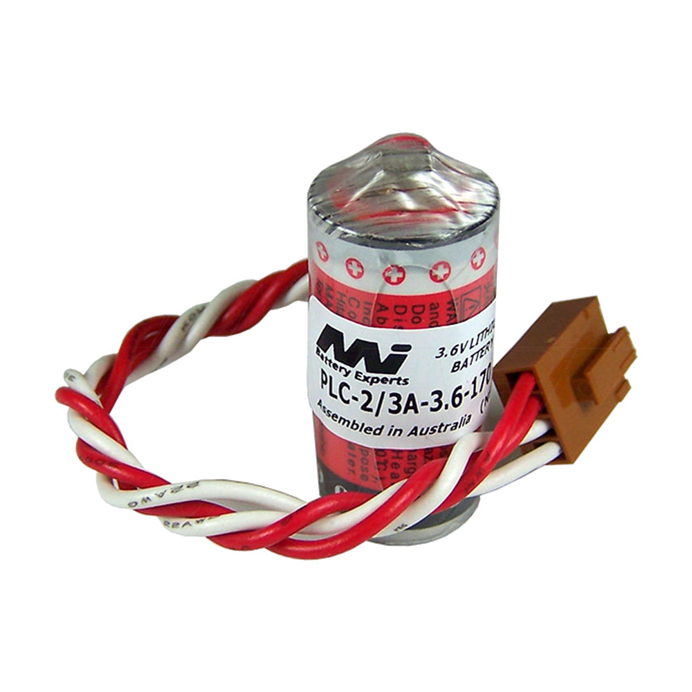 3.6V 1600mAh Rechargeable Lithium Battery for PLC & CNC Machines - Long Lasting Power Supply for Industrial Automation Equipment