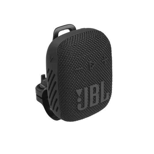 JBL WIND3S Waterproof Bluetooth Bike Speaker - Wireless Handlebar Mount Speaker for Cycling, Motorcycle, Kayaking & Outdoor Adventures - IPX7 Rated, 10H Playtime, Shockproof Design