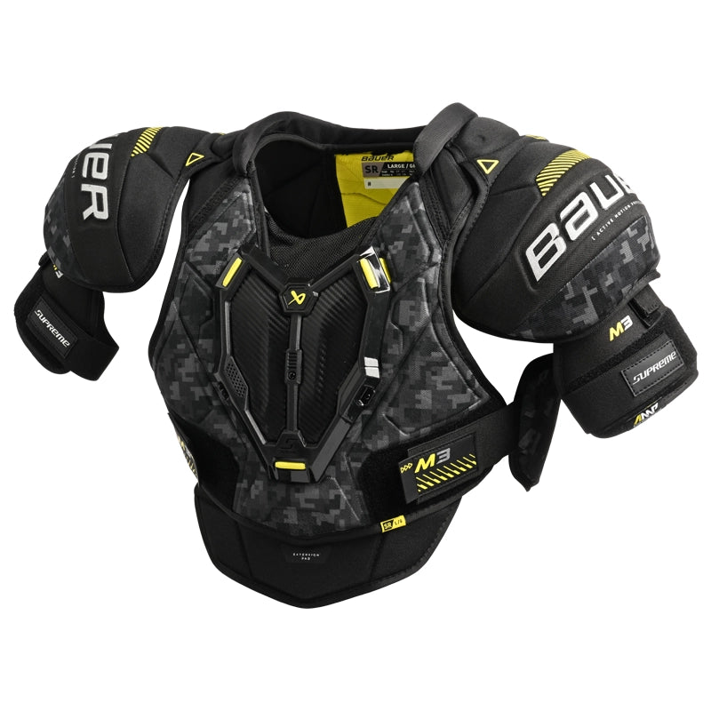Bauer Supreme M3 Intermediate Hockey Shoulder Pads - Protective Gear for Ice Hockey Players - Perfect for Training & Games