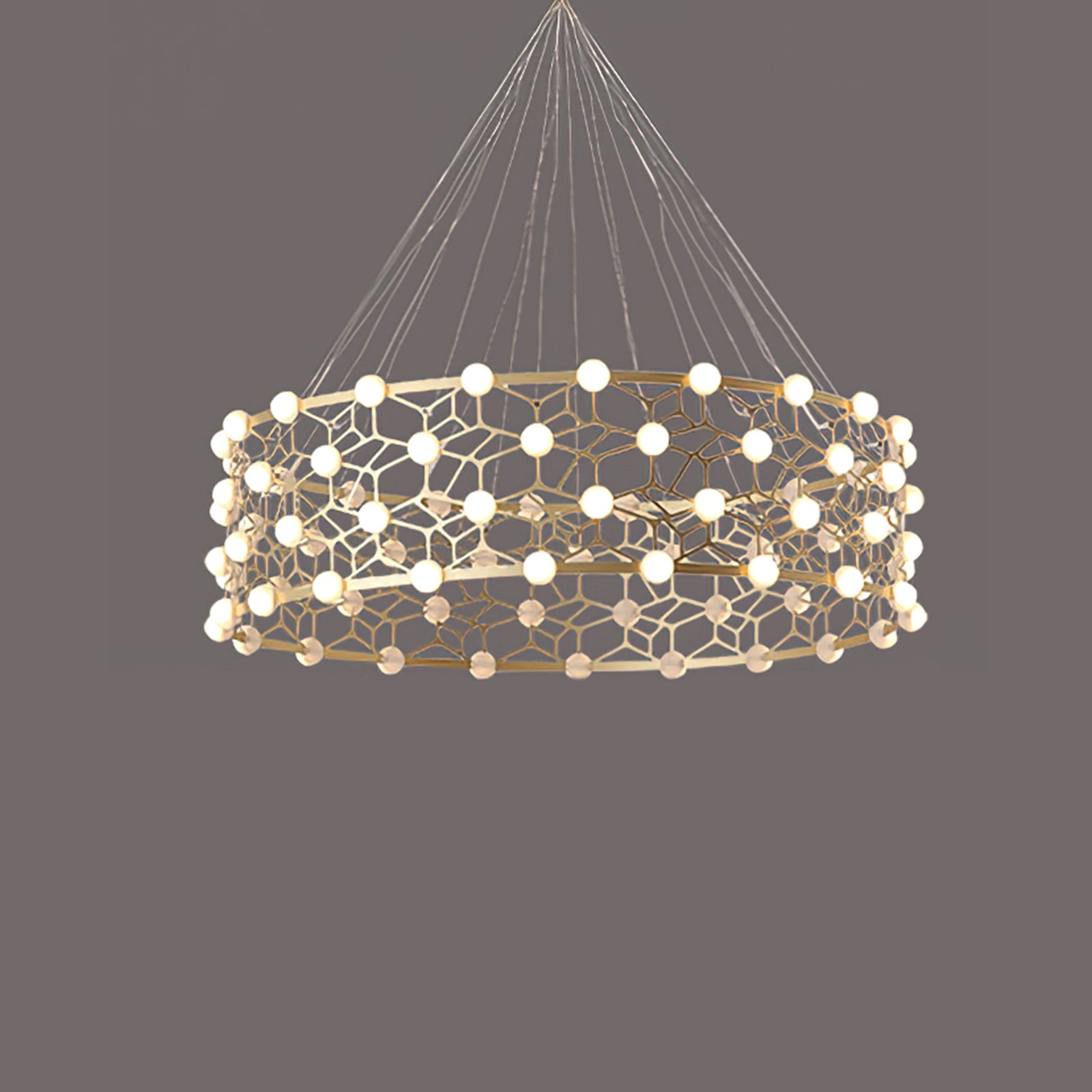 Exquisite Bird's Nest Chandelier - Elegant Crystal Ceiling Light Fixture for Dining Room, Bedroom & Living Room Decor | Perfect for Modern Home, Wedding & Luxury Interior Design