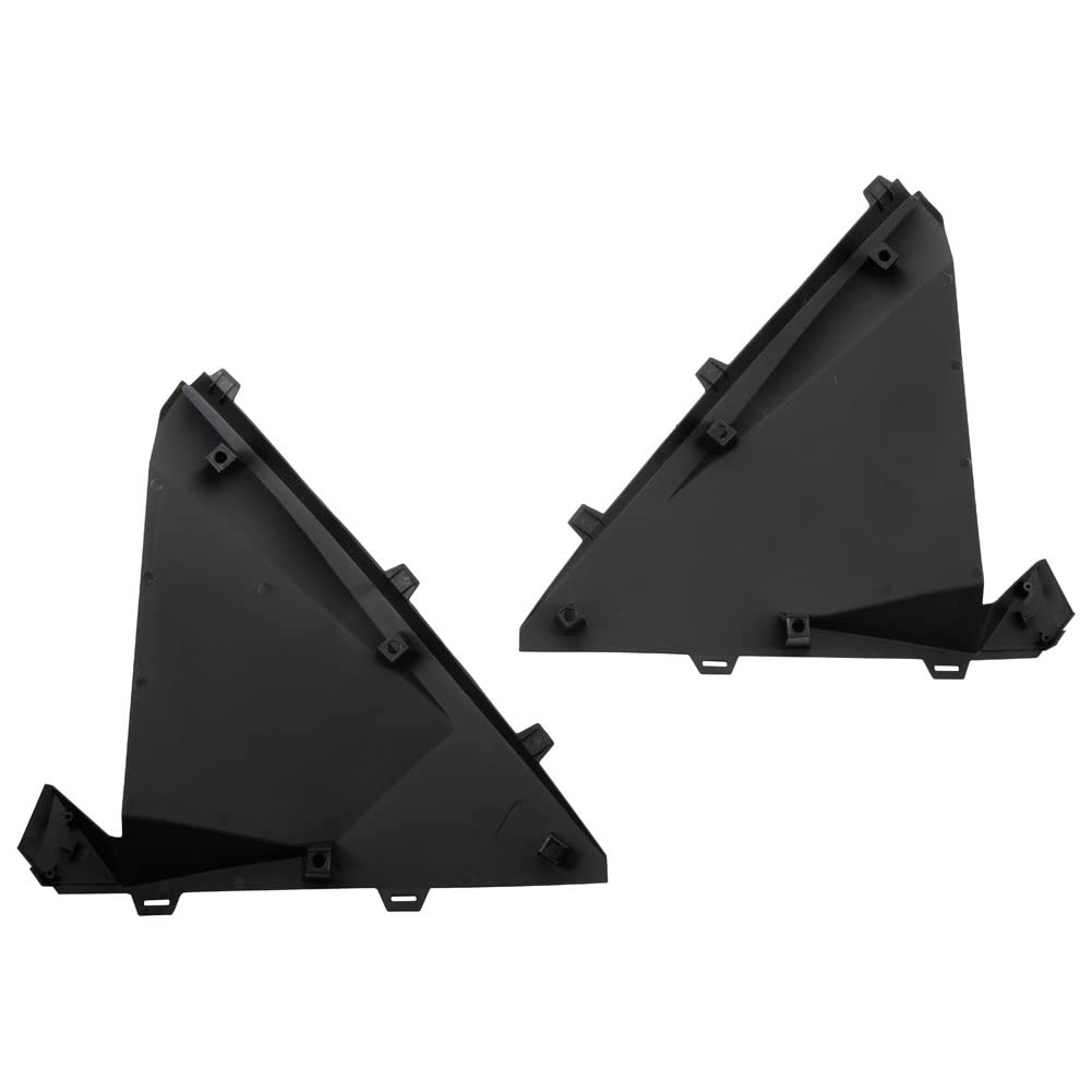 2022 Polaris RZR Pro R Ultimate Black Plastic Lower Door Inserts by TUSK | Durable UTV Accessories for Off-Road Protection & Style | Perfect for Trail Riding, Mudding & Desert Adventures
