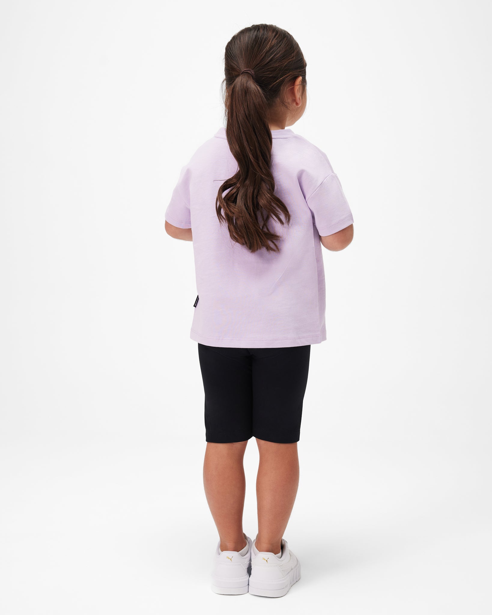 INSPORT KIDS LUNA BLACK BIKE SHORTS - Breathable Cycling Shorts for Girls & Boys, Comfortable Stretch Fabric for Biking, Running & Outdoor Activities
