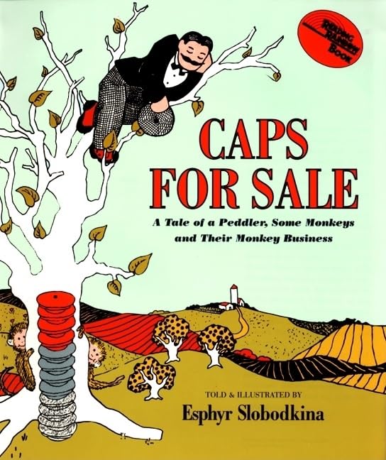 Reading Rainbow Book - Caps for Sale Big Book | Classic Children's Story | Perfect for Storytime, Classroom Reading & Kids' Bedtime Stories