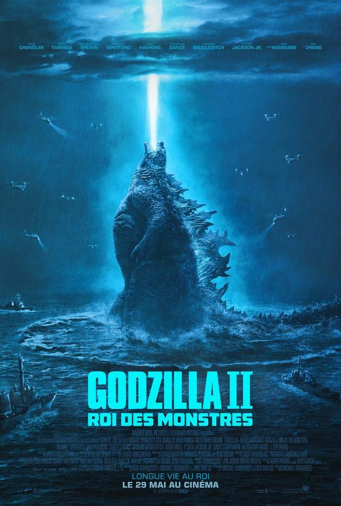 Godzilla: King of the Monsters & Kong: Skull Island & Godzilla Blu-Ray Triple Feature [Region A/B/C Import - France] - Epic Monster Movie Collection for Home Theater & Action Film Fans