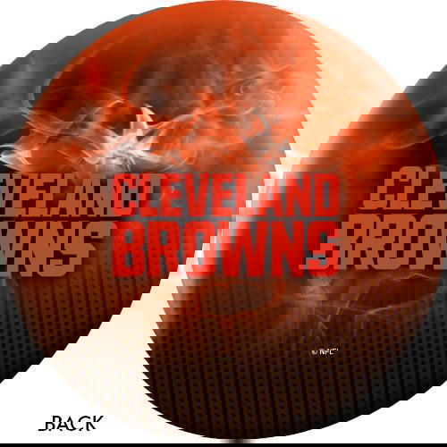 Official NFL Cleveland Browns Themed Bowling Ball - Perfect for Game Day Parties, Sports Enthusiasts & Bowling Fans