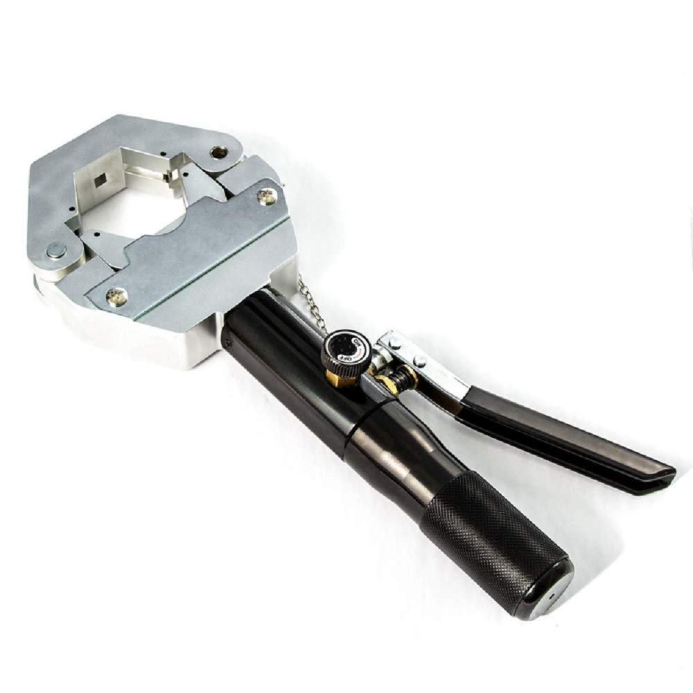 Manual AC Hydraulic Hose Crimping Tool 71500 - Professional Hydraulic Hose Crimper for Industrial & Automotive Repairs - Perfect for Hydraulic System Maintenance, Equipment Repair, and Heavy-Duty Applications