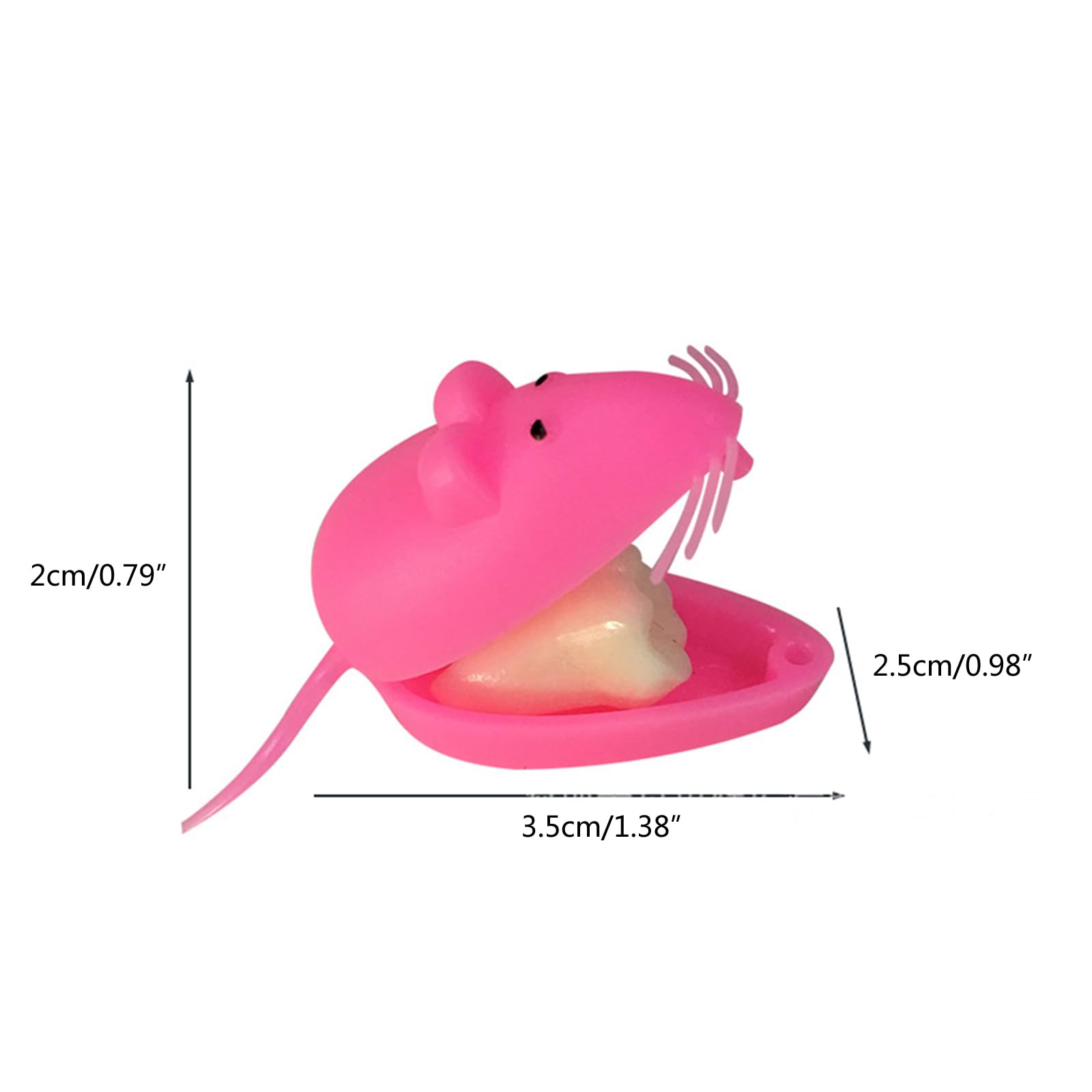 Baby Teeth Keepsake Box - Mouse Shaped Tooth Holder for Lost Teeth, First Tooth Collection & Memory Storage - Perfect for Kids, Parents & Sentimental Gifts (Nursery, Bedside, Travel)