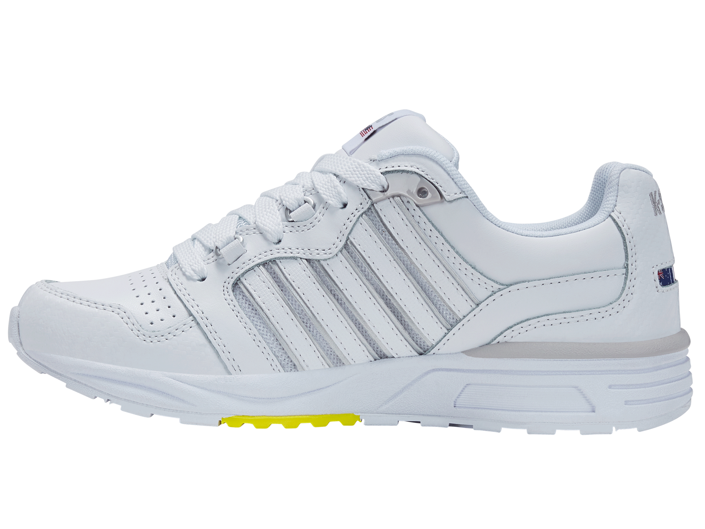 97920 193 M | SI 18 RANNELL | White/White/Sulfur - Stylish Running Shoes for Women, Perfect for Jogging, Gym Workouts & Outdoor Activities