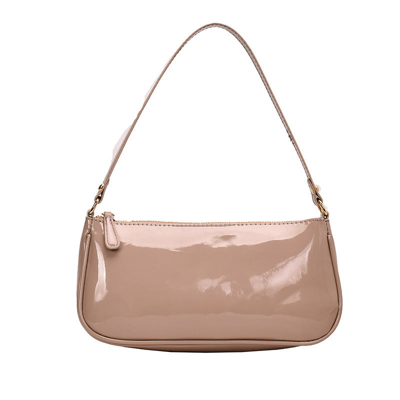 Vegan Leather Crossbody Bag - Oil Waxed Small Underarm Tote for Women | Perfect for Everyday Use, Travel & Shopping