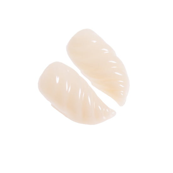 Scary Vampire Fangs - Premium Spiral Halloween Costume Accessories for Cosplay, Horror Parties & Halloween Decorations